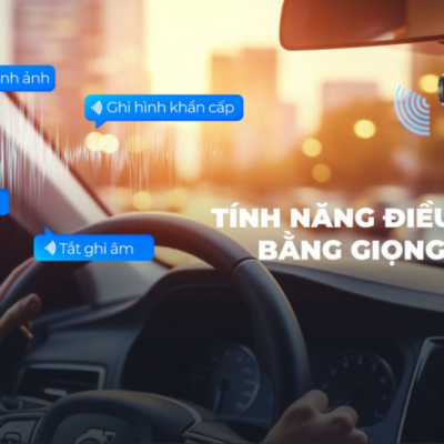 Camera hành trình Vietmap TS-5K có thể điều khiển bằng giọng nói