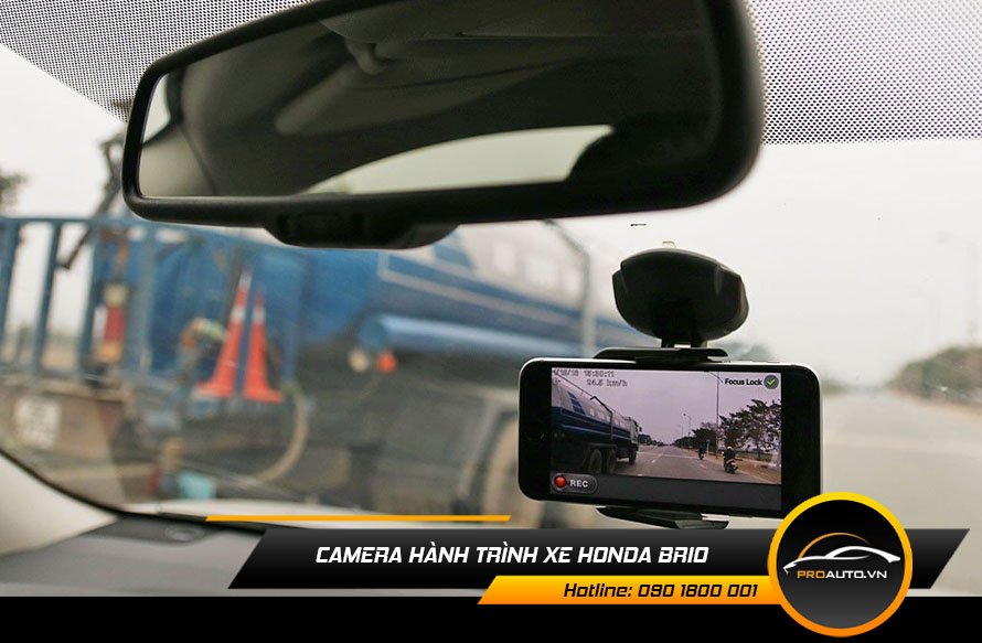 Camera hành trình xe Honda Brio