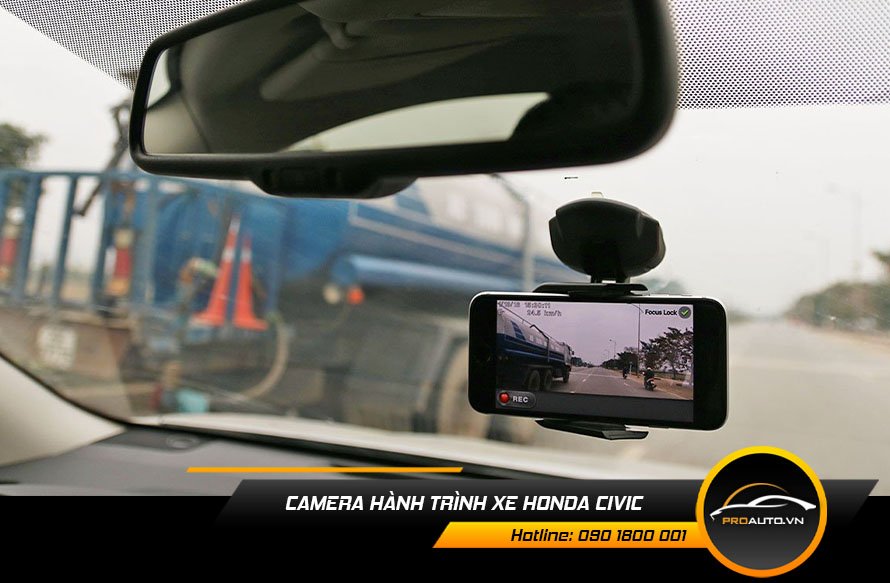 Camera hành trình xe Honda Civic