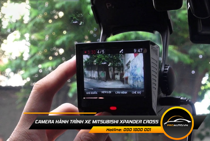 camera hanh trinh xe mitsubishi xpander cross