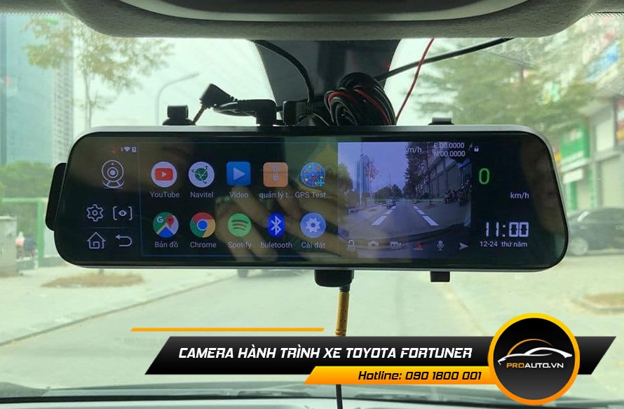 Camera hành trình xe Toyota Fortuner