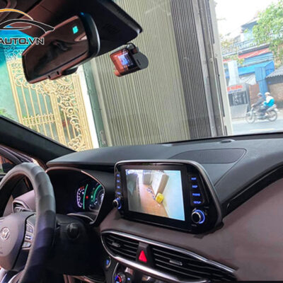 camera cap le xe huyndai Santafe 7 1
