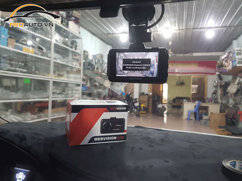 Camera hành trình ô tô xe Huyndai Accent