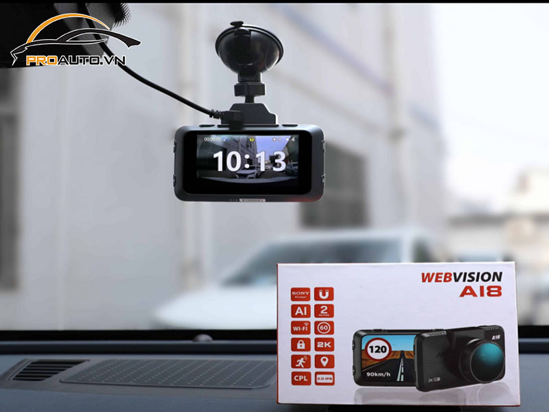 Camera hành trình ô tô xe Huyndai Santafe