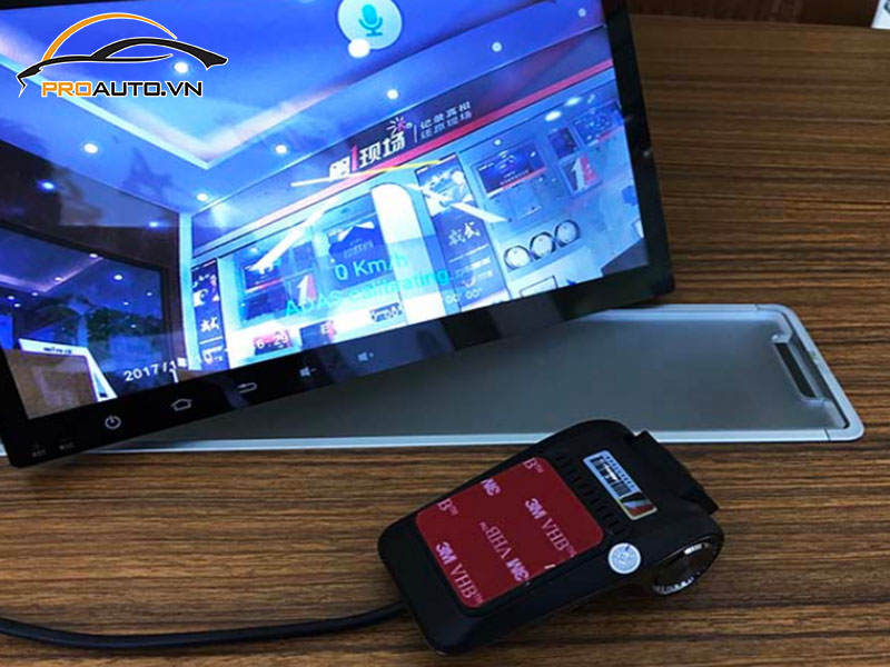 Camera hành trình ô tô xe Huyndai Santafe