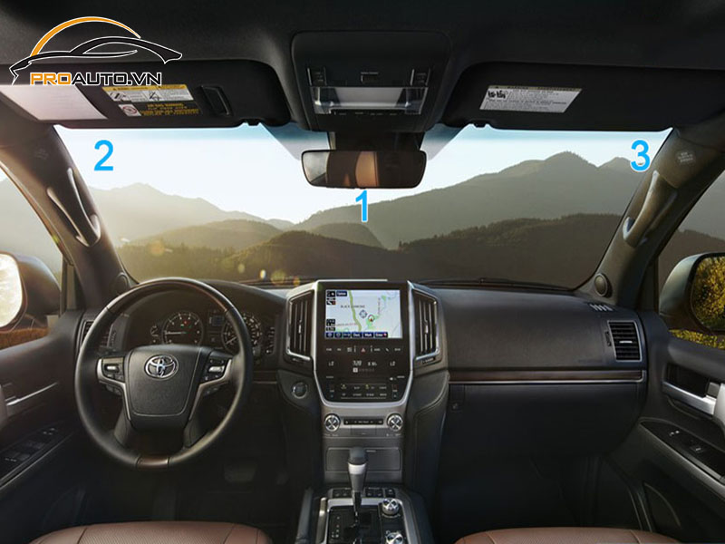 Camera hành trình ô tô xe Toyota Land Cruiser