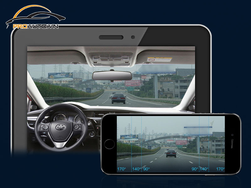 Camera hành trình ô tô xe Toyota Wigo