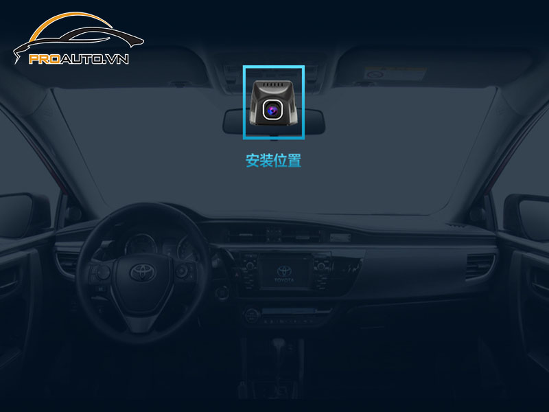 Camera hành trình ô tô xe Toyota Wigo