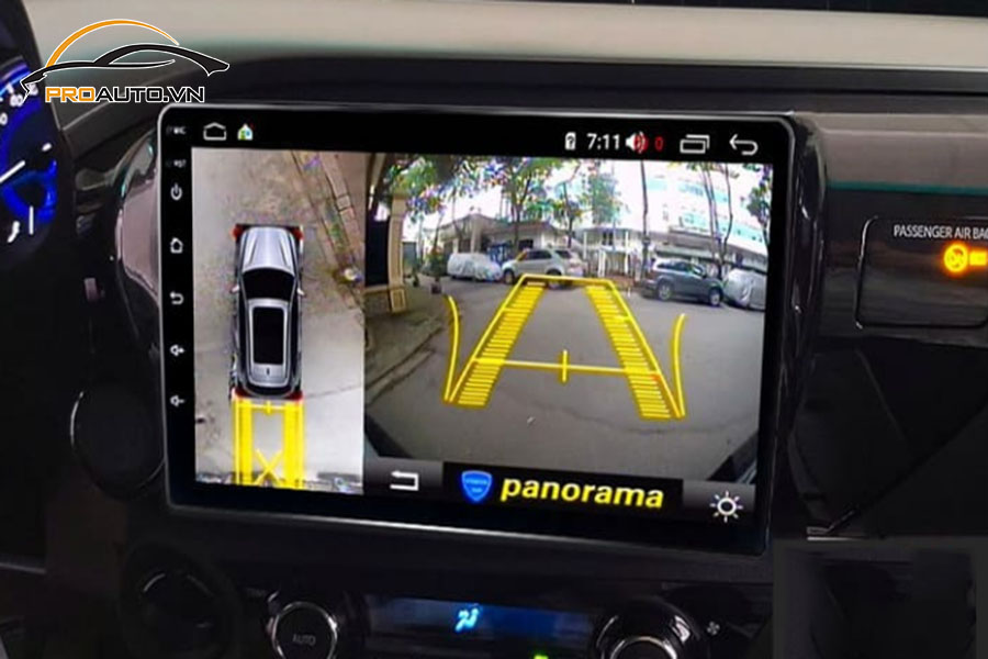 Camera hành trình ô tô xe Toyota Hilux 