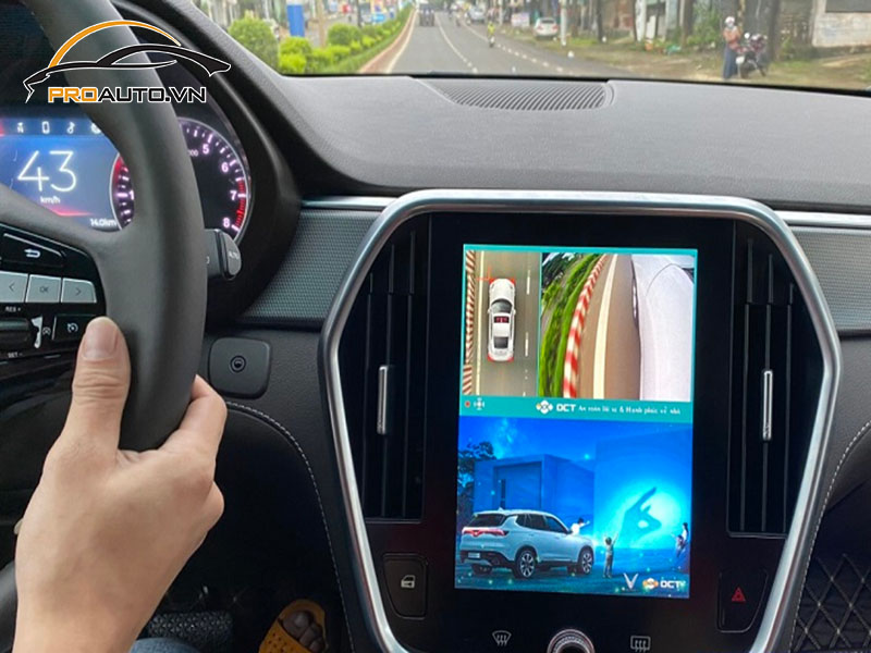 Camera hành trình ô tô xe Toyota Hilux 