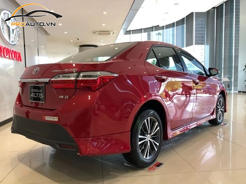 Camera Cập Lề Xe Toyota Altis