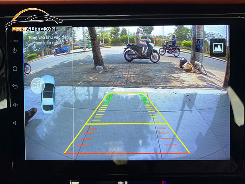 Camera lùi xe Toyota Alphard