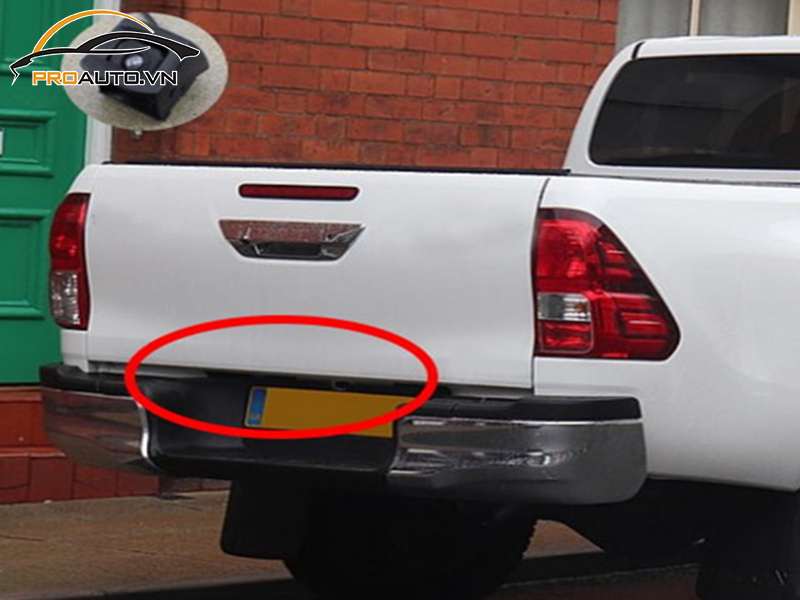 Camera Lùi Xe Toyota Hilux - Ảnh 2