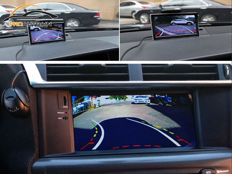 Camera lùi xe Ford Tourneo