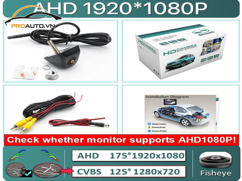 Camera lùi xe Ford Transit