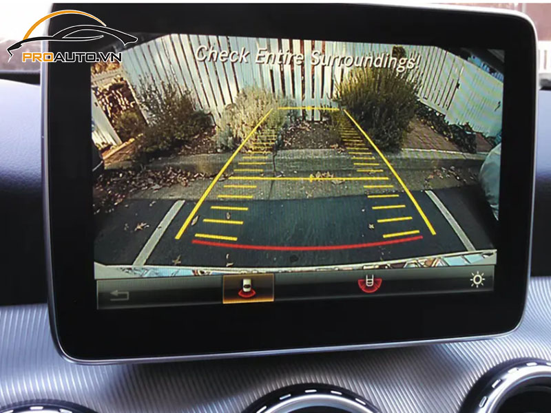 Camera lùi xe Ford Transit