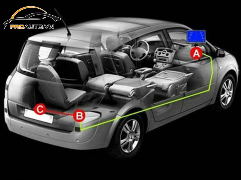 Camera Lùi Xe Honda Civic - Ảnh 5