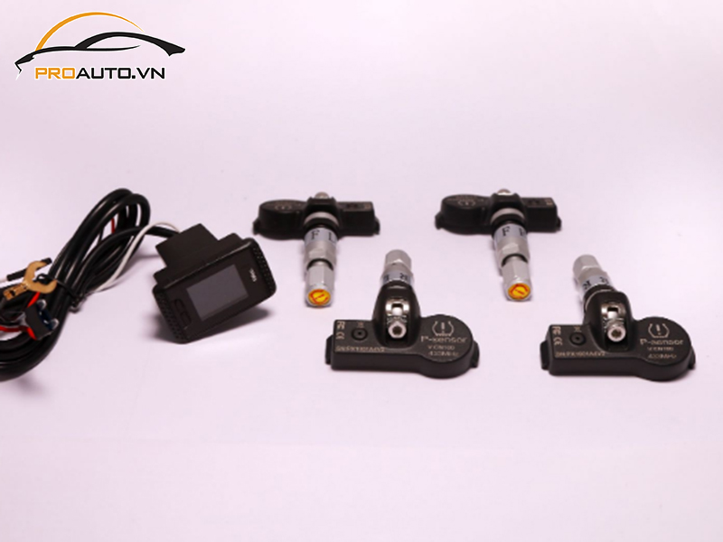Lắp cảm biến áp suất lốp cho xe Toyota Alphard