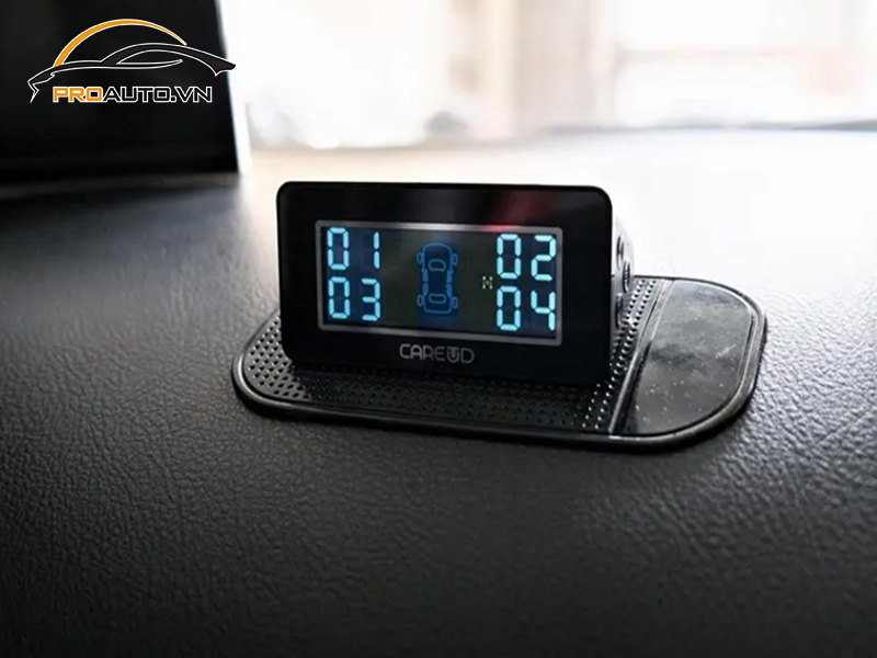 Lắp cảm biến áp suất lốp cho xe Toyota Alphard