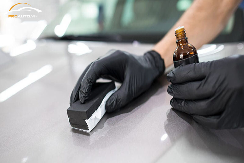 Cận cảnh quá trình phủ ceramic xe Ford Ranger