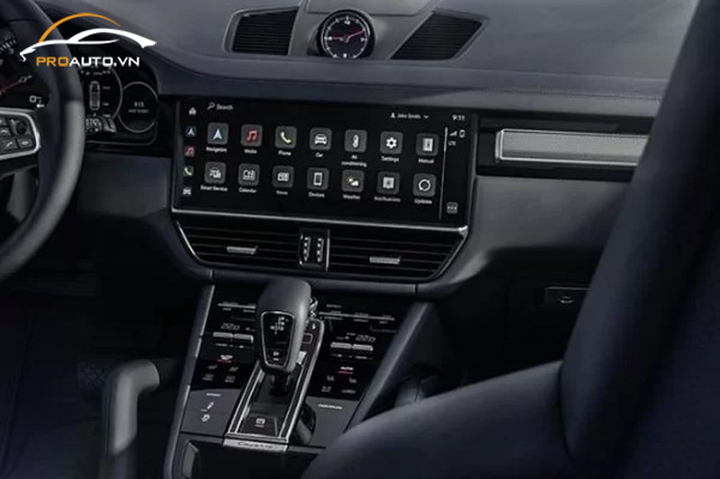 Cần số xe Porsche Cayenne 2024