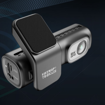 Camera hành trình Vietmap TS-2K Lite nhỏ gọn, tối ưu diện tích