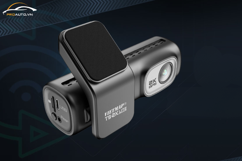 Camera hành trình Vietmap TS-2K Lite nhỏ gọn, tối ưu diện tích