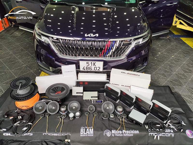 Cấu hình âm thanh xe hơi 3 Kia Carnival