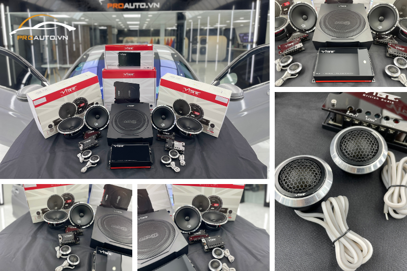 Cấu hình độ âm thanh xe Honda City cực chất cho chủ xe