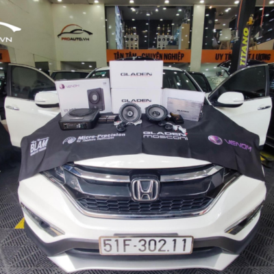 Cấu hình độ âm thanh xe Honda CRV 4