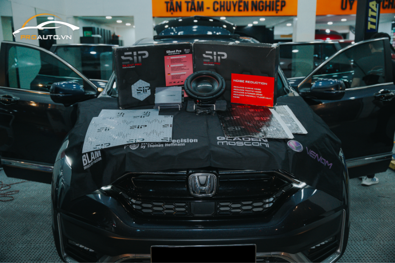 Cấu hình độ âm thanh xe Honda CRV 6