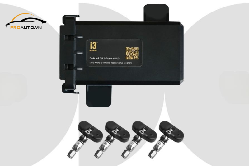 Cấu tạo bộ cảm biến áp suất lốp ICAR Ellisafe