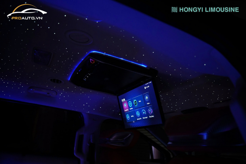 Cấu tạo trần sao xe Kia Carnival