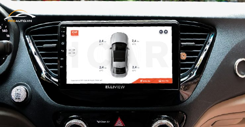 Chọn màn hình cảm biến áp suất lốp phù hợp với loại xe