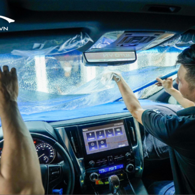 Chọn phim cách nhiệt cho vị trí kính lái