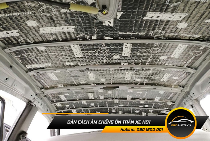 Cách âm chống ồn cho xe ô tô
