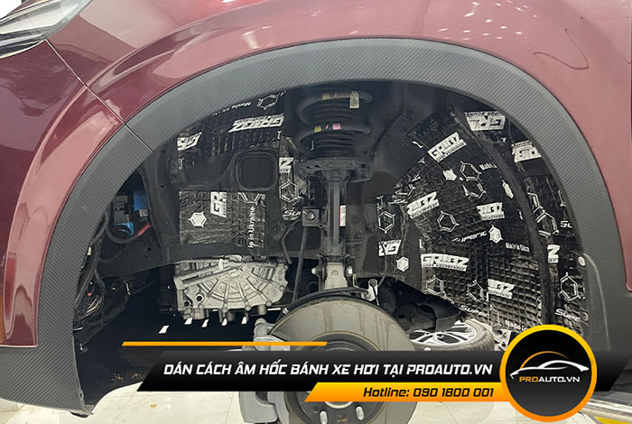 Cách âm chống ồn cho xe ô tô