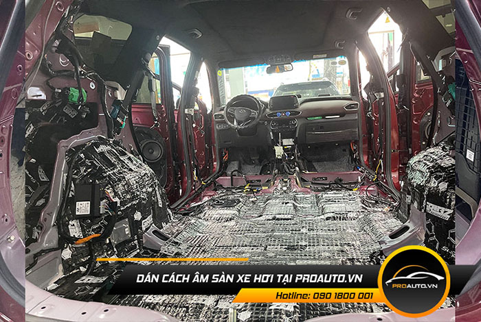 Cách âm chống ồn cho xe ô tô
