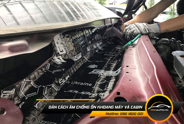 Cách âm chống ồn cho xe ô tô