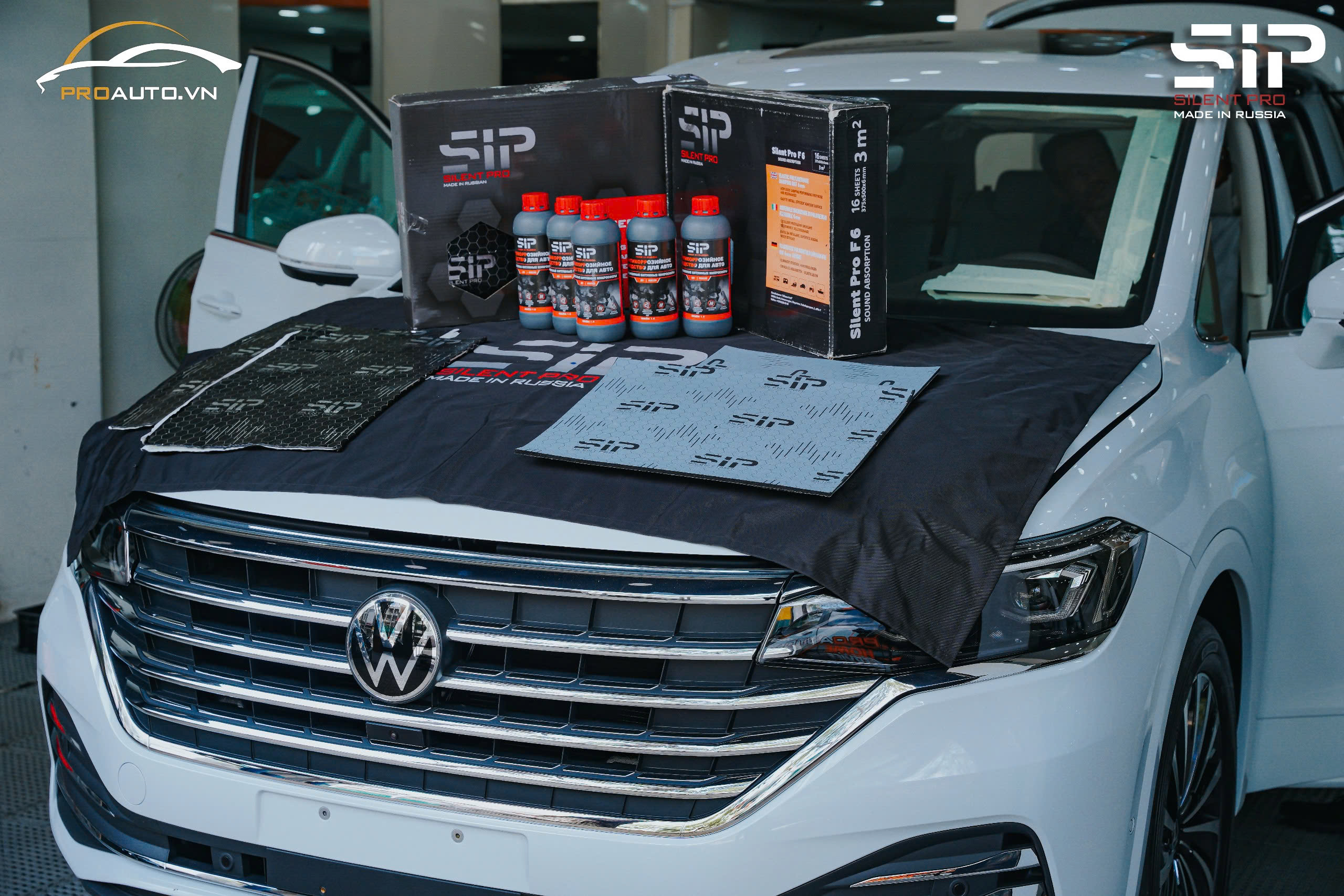 Có nên làm cách âm chống ồn xe Volkswagen Viloran?