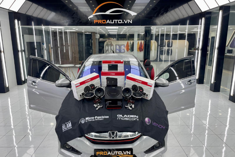 Có nên nâng cấp âm thanh Vibe cho xe Honda City không?