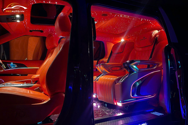 Công nghệ độ trần ánh sao xe ô tô hiện đại