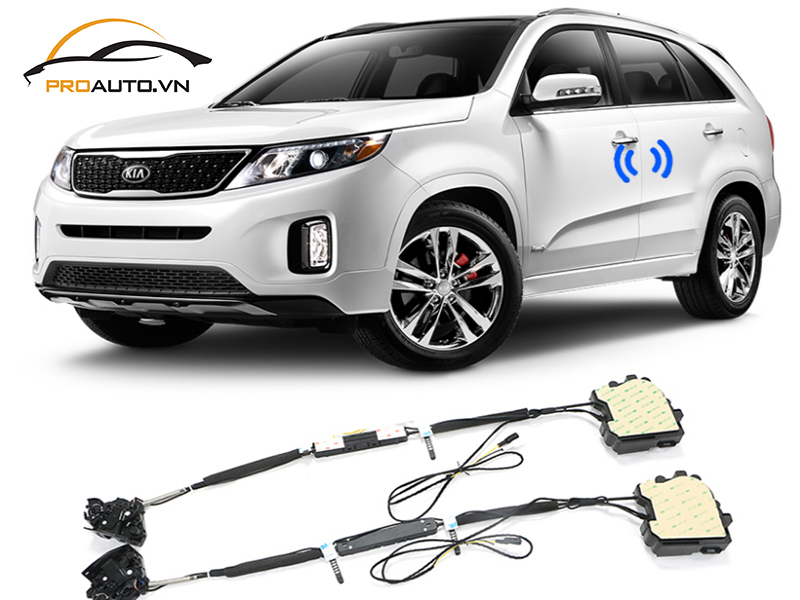 Độ Cửa Hít Ô Tô Xe Kia Sedona