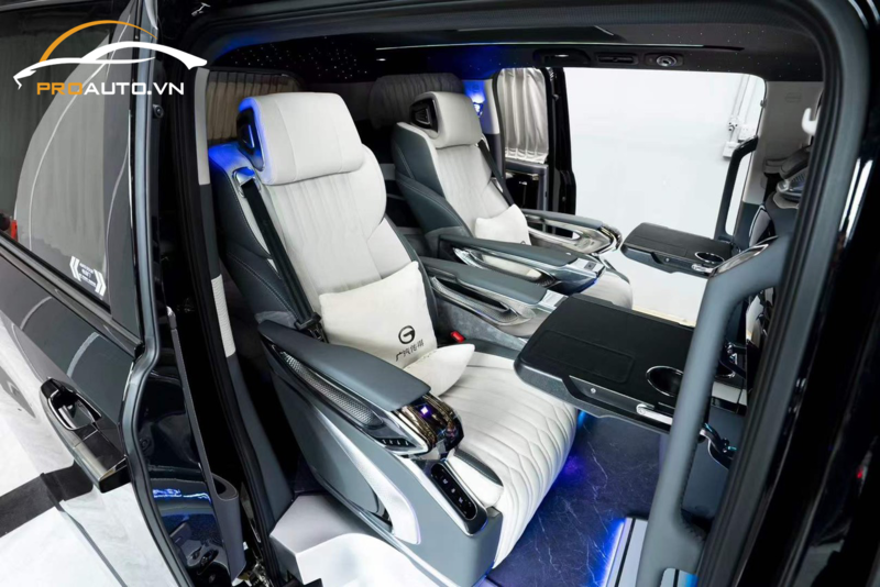 Đặc điểm cấu tạo của độ ghế Limousine Crystal 4.0
