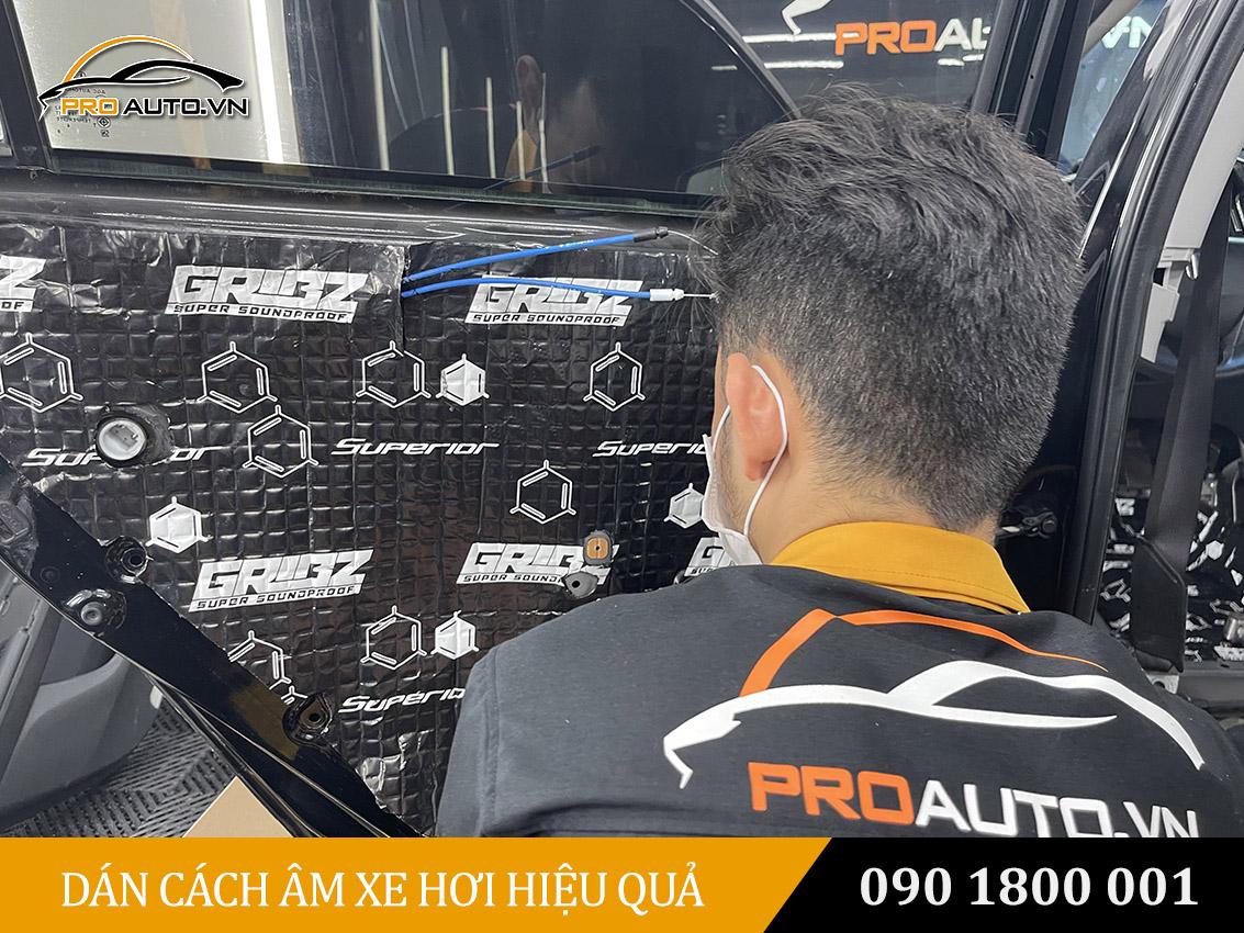 Cách âm xe Honda Accor