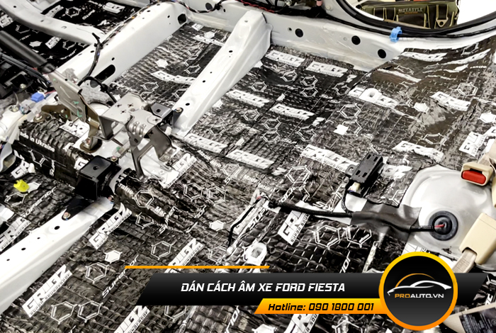 dan cach am xe ford fiesta
