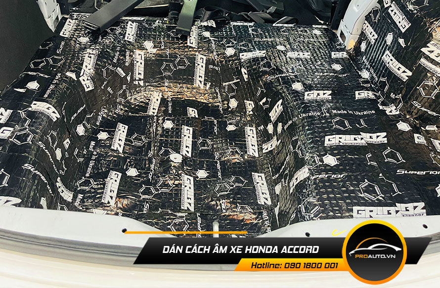 Dán cách âm xe Honda Accord