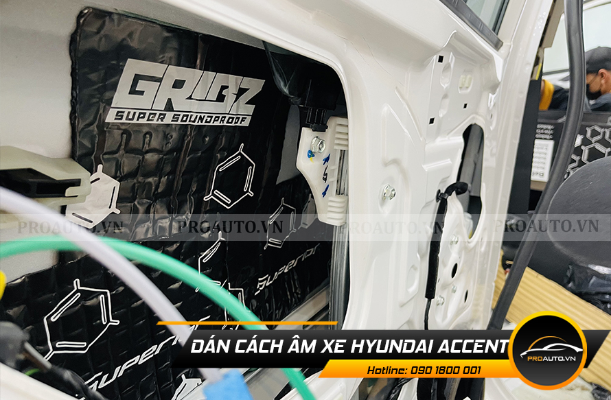 Cách Âm Hyundai Accent - Ảnh 3