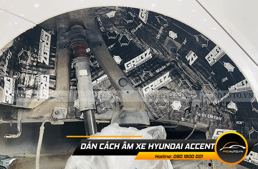 Cách Âm Hyundai Accent - Ảnh 6