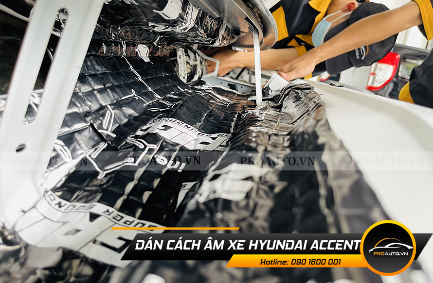 Cách Âm Hyundai Accent - Ảnh 4
